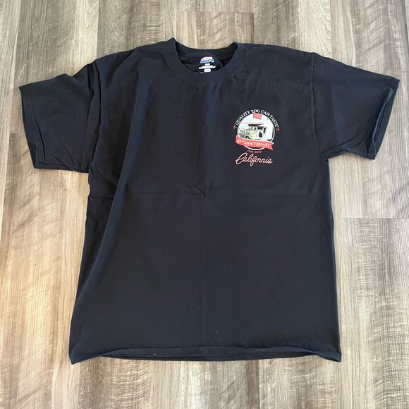 California In-n-Out Burger Graphic Black Tee - Picture 1 of 5
